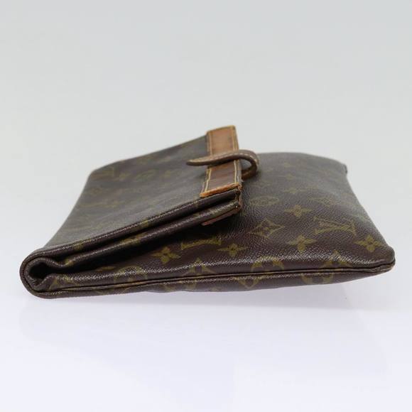 LOUIS VUITTON Monogram Pochette Priant Clutch Bag M51805 LV Auth 87919 - Picture 4 of 16